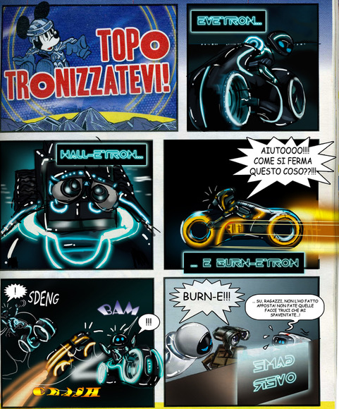 Fumetto - WALL-E TRON