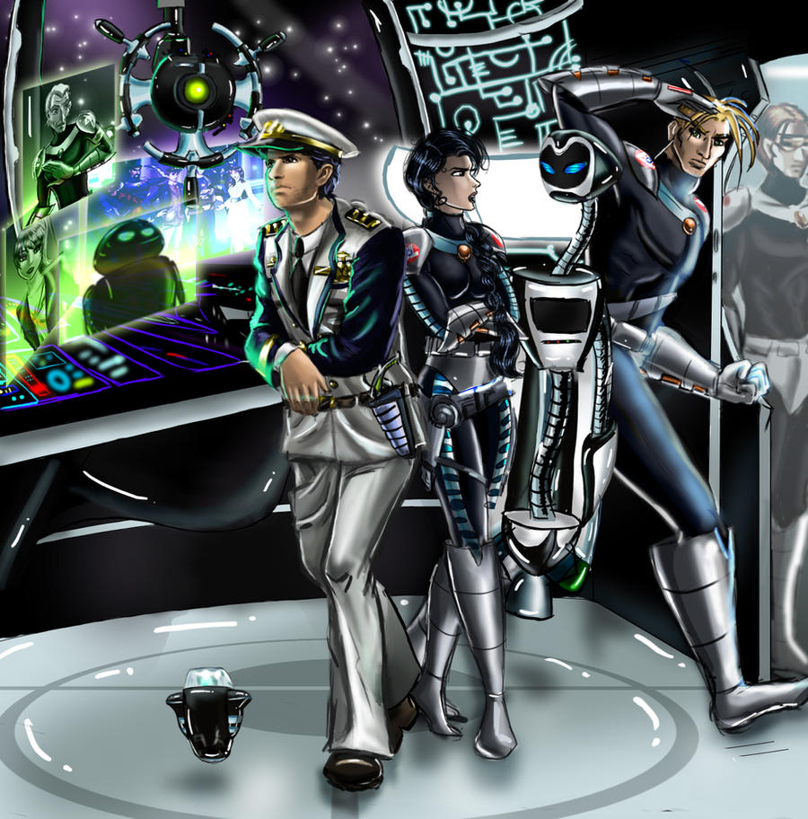 Artwork - Crew of the Quasar